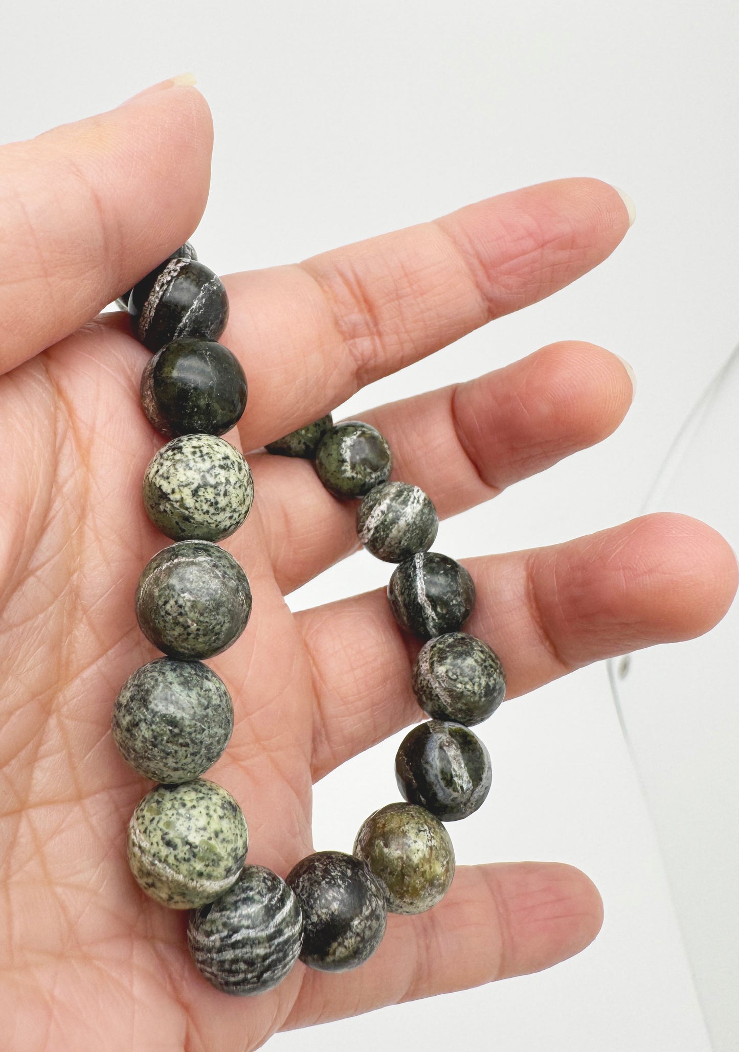 Moss Agate Bracelet|Wealth