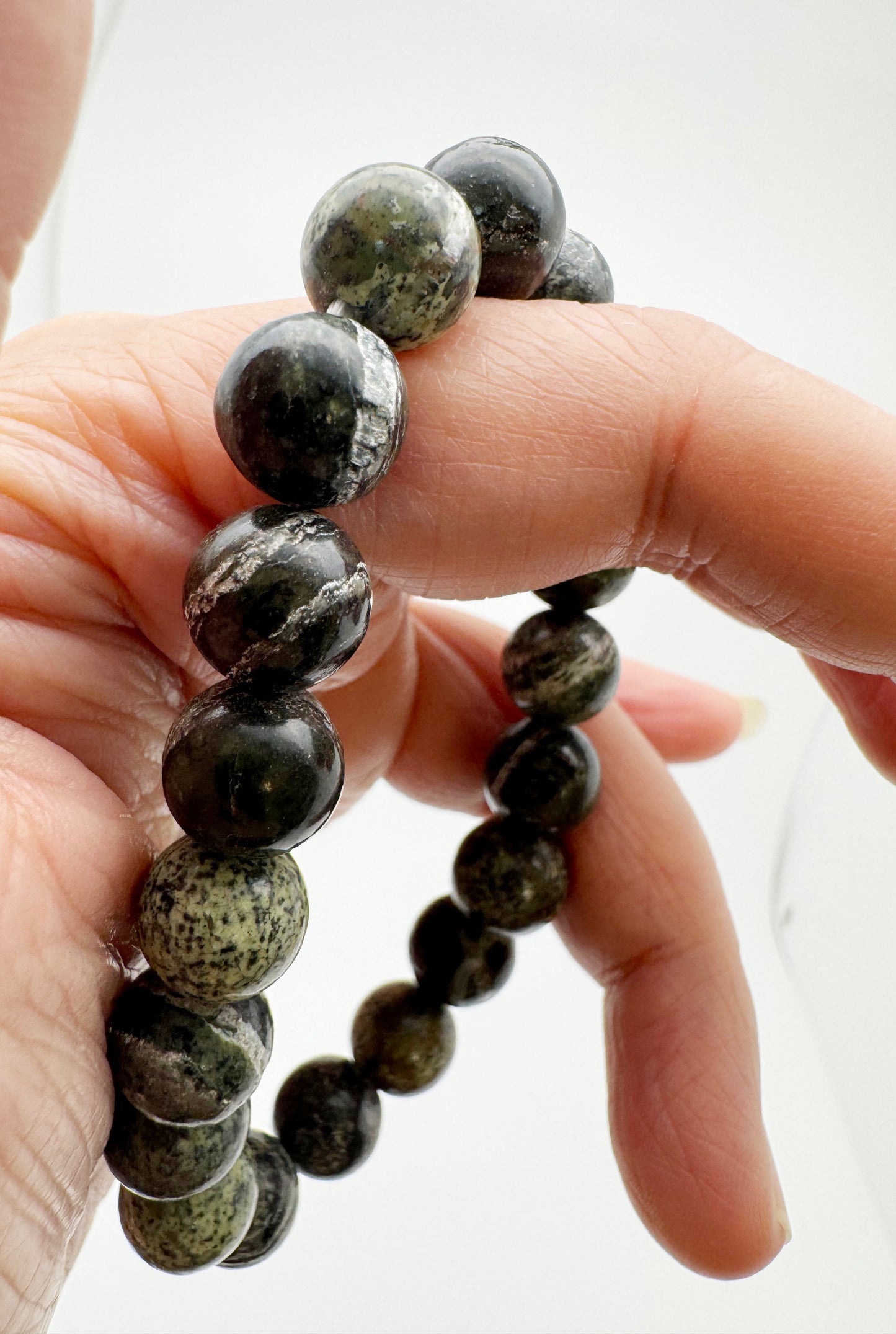 Moss Agate Bracelet|Wealth