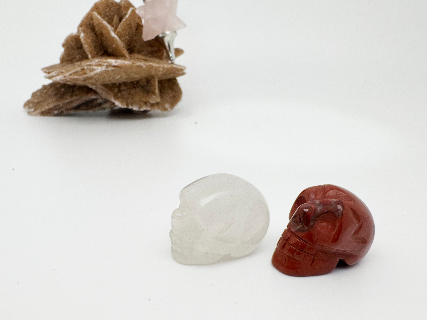 Clear Quartz Crystal Skull