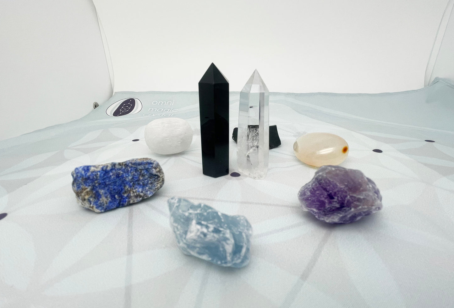 Crystal grid kit, manifestation, breakthrough and growth, healing