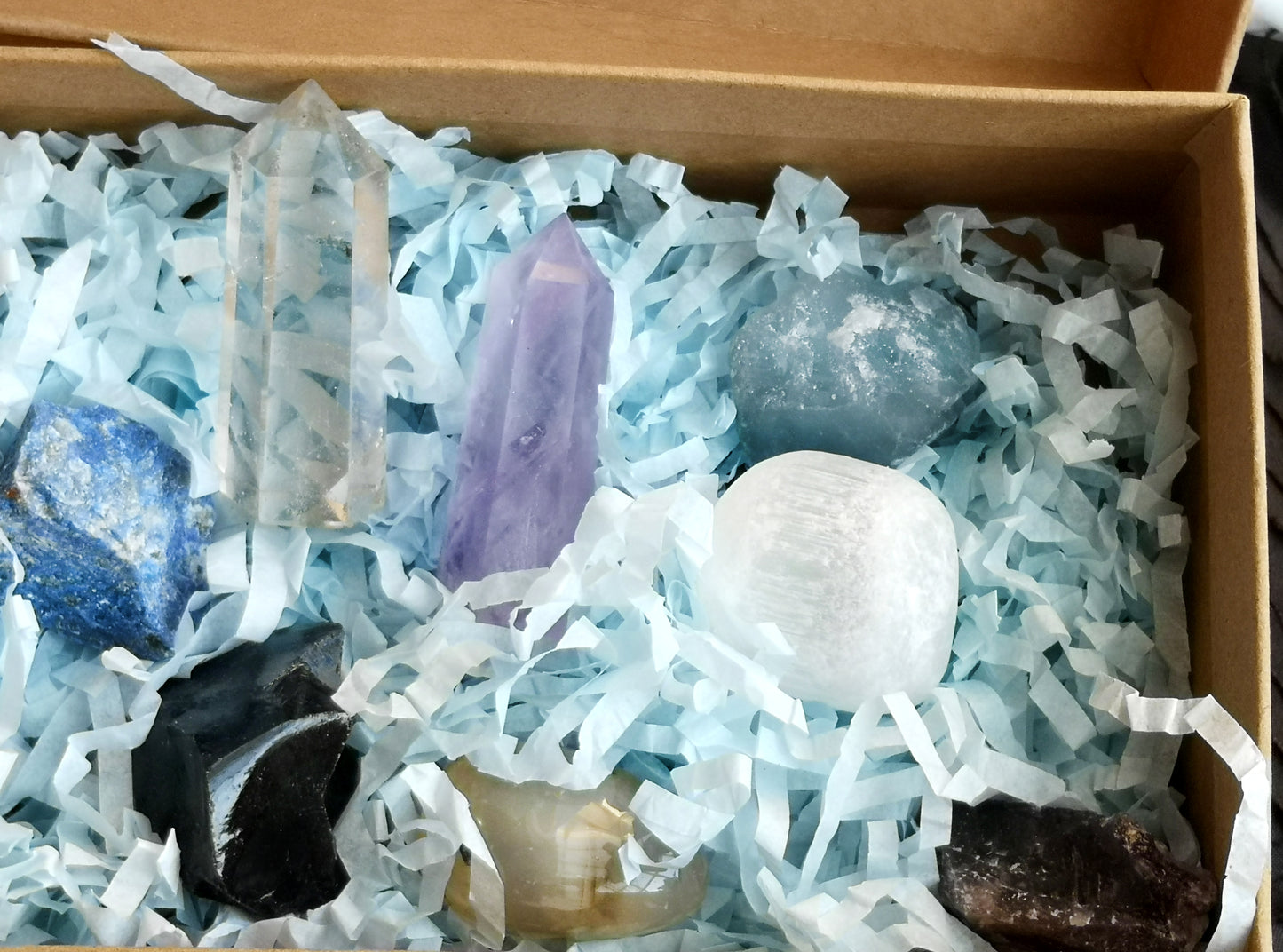 Crystal grid kit, manifestation, wellness, fortune and career, healing, prosperity, money, clear quartz, amethyst