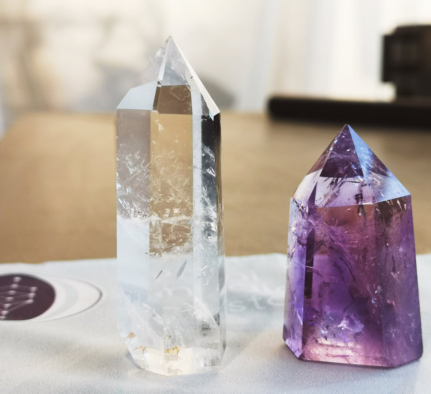 Crystal grid kit, manifestation, wellness, fortune and career, healing, prosperity, money, focal stones