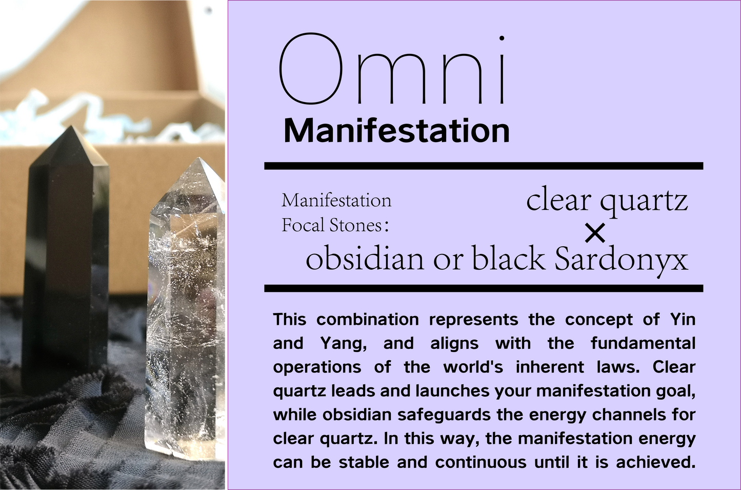 OMC-BW Crystal Grid Kit|Manifestation & Breakthrough and Growth