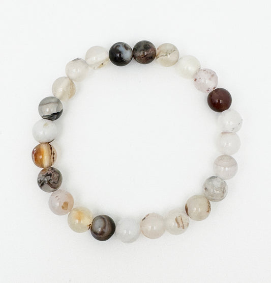 White Agate Bracelet ｜Bridge of Manifestation