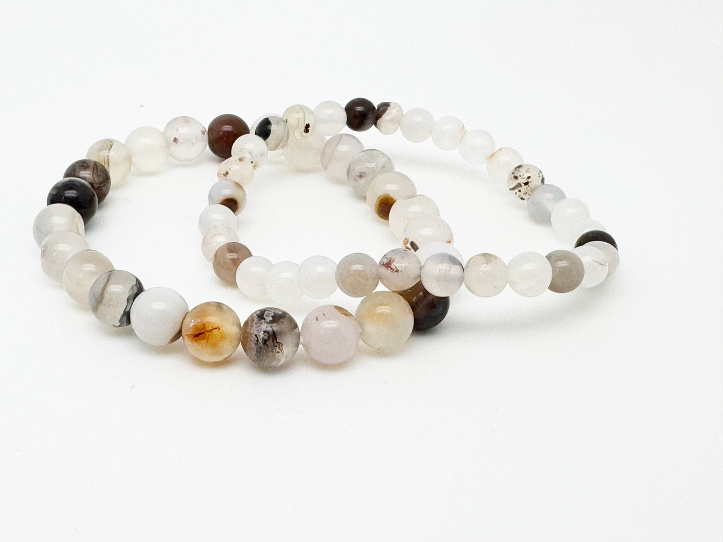 White Agate Bracelet ｜Bridge of Manifestation