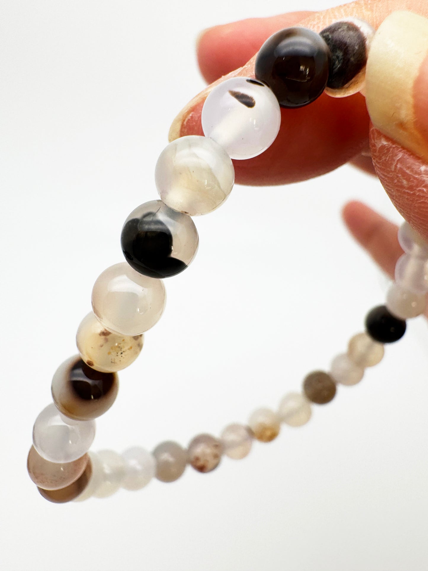 White Agate Bracelet ｜Bridge of Manifestation