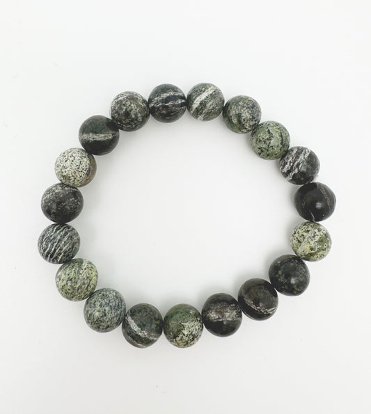 Moss Agate Bracelet｜Wealth