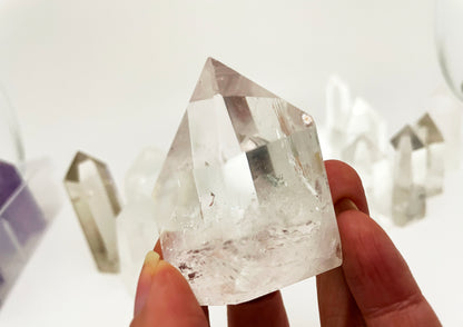 Clear Quartz Point｜Cosmic Frequency Antenna
