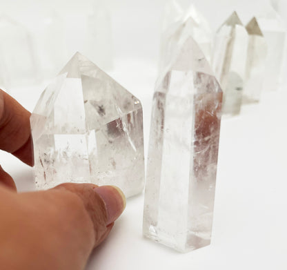 Clear Quartz Point｜Cosmic Frequency Antenna