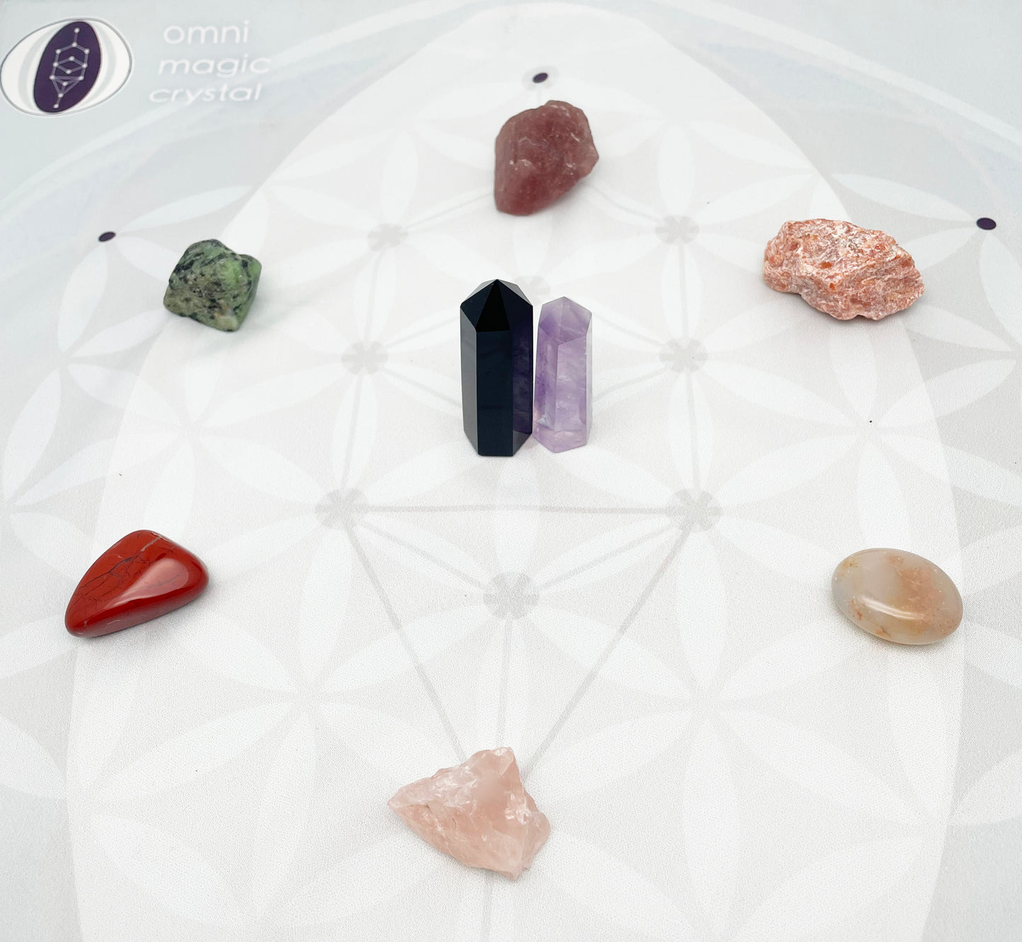 omc crystal grid, manifesting, breakthrough, growth, wealth, career, healing