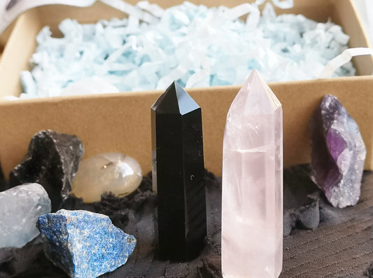 Crystal grid kit, manifestation, relationship,  and healing