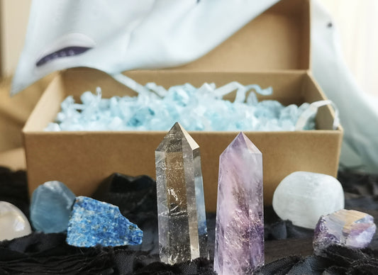 Crystal grid kit, manifestation, wellness, health  fortune and career, money, prosperity, healing